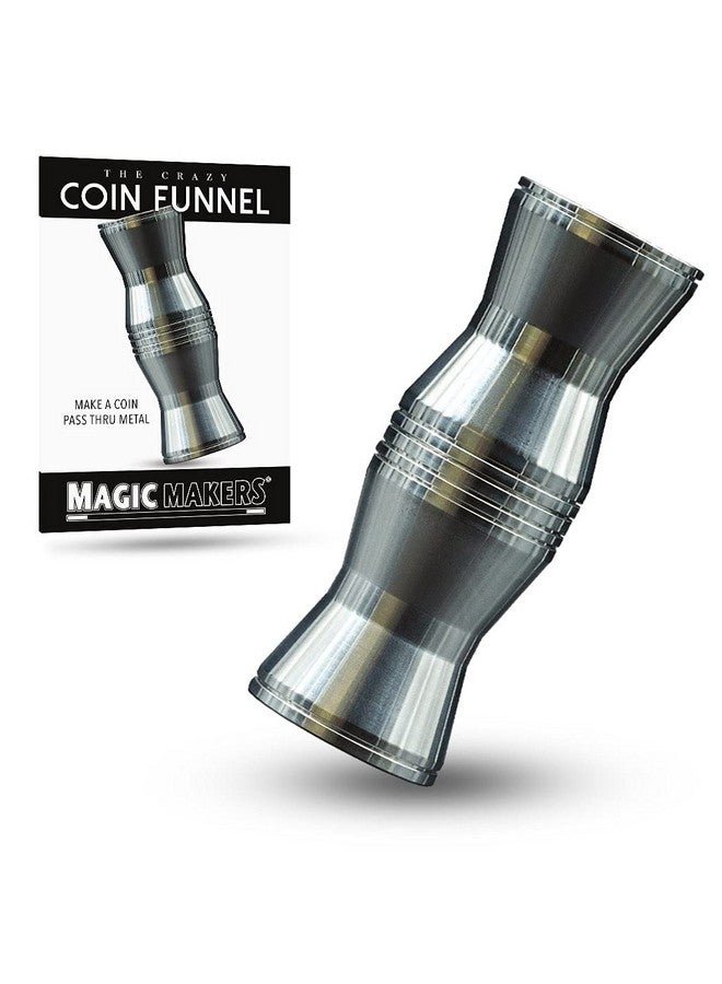 MAGIC MAKERS Easy To Master Coin Tricks With Coin Funnel Illusion - Image 2