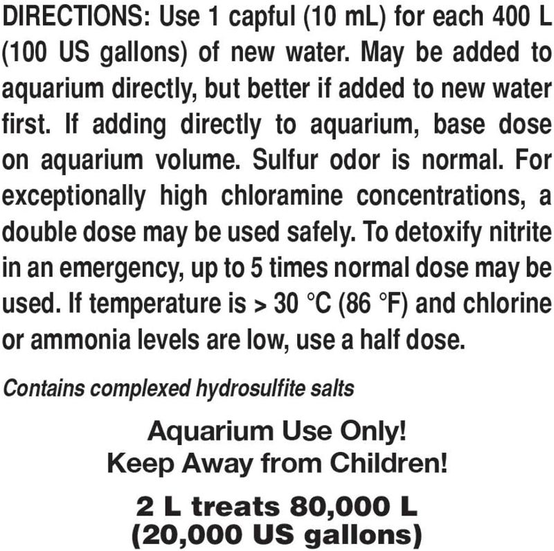 Seachem Prime Fresh and Saltwater Conditioner - 2L Chemical Remover and Detoxifier - Image 2