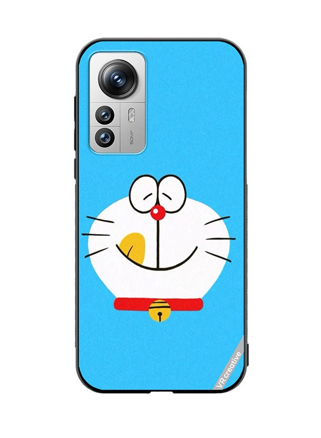 VR CREATIVE Protective Case Cover For Xiaomi 12X Cryon Doremon Design Multicolour - Image 1