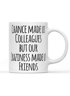 LIT Coffee Mug Funny Chance QuoteWhite Mug Colleague Gift Ideas Friends Gift Ideas  - Image 1