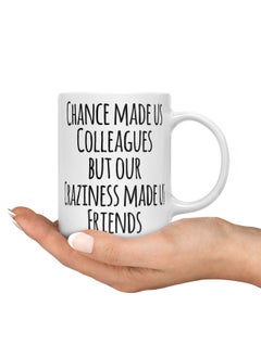 LIT Coffee Mug Funny Chance QuoteWhite Mug Colleague Gift Ideas Friends Gift Ideas  - Image 3