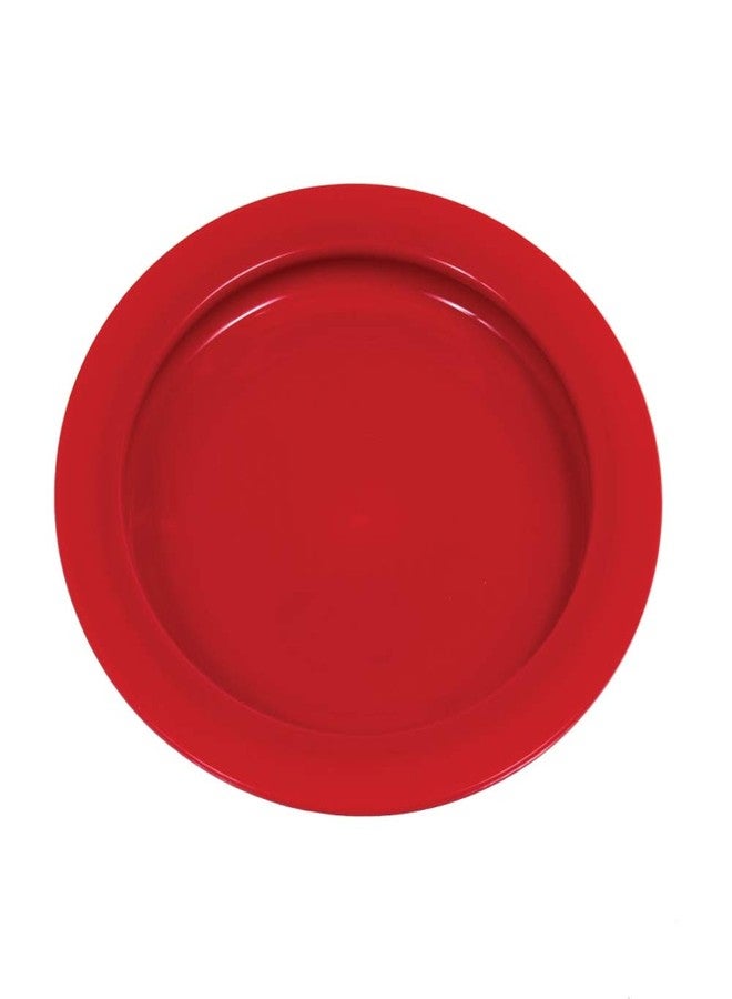 إس بي ابلوير طبق ذو حافة داخلية من SP Ableware، أحمر - Image 2