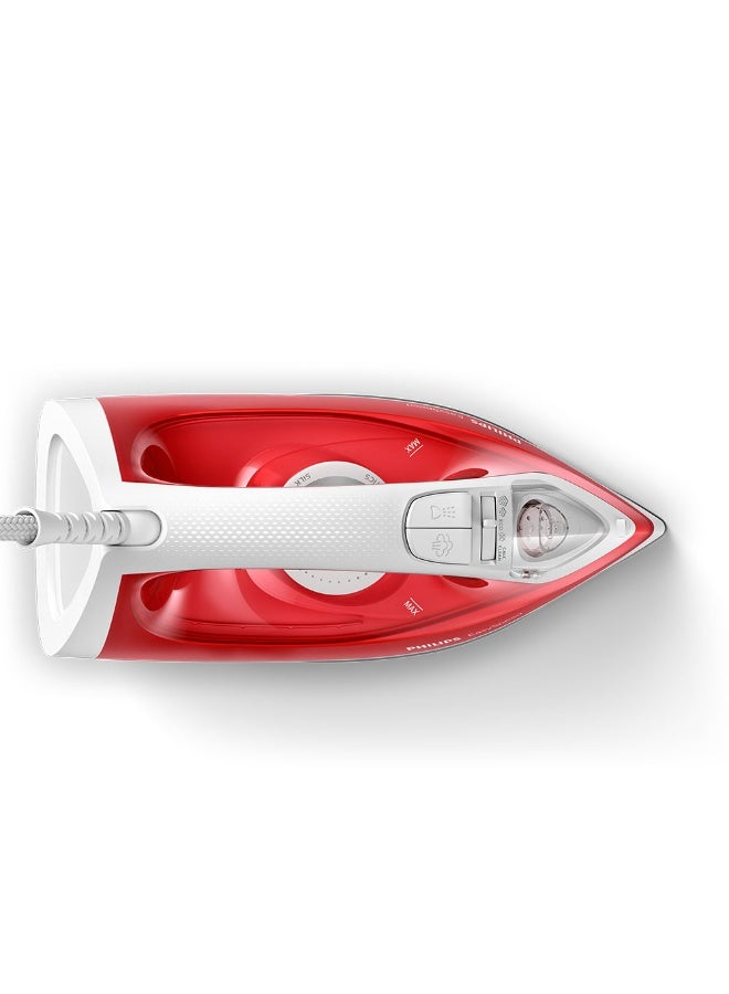Philips Easy Speed Steam Iron 220 ml 2000 W GC1742/46 Red - Image 2
