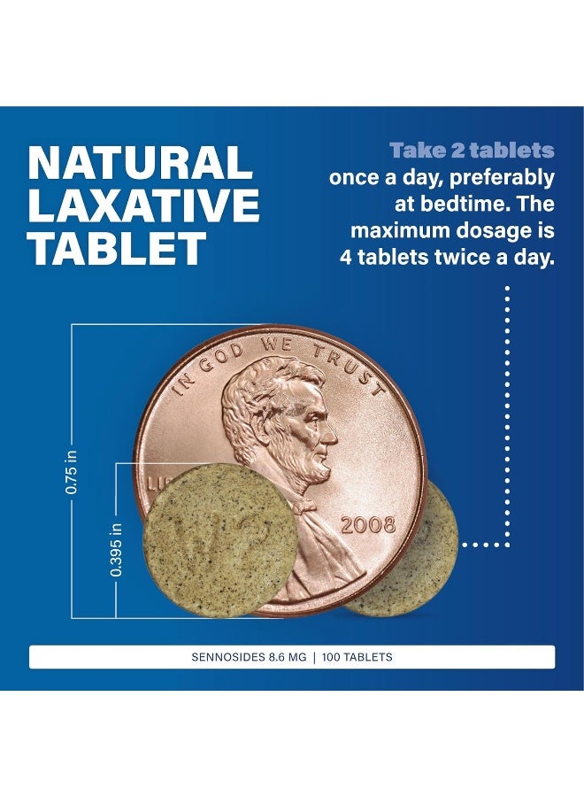 MAJOR Senna Tablets (8.6mg) - 100 Count Per Bottle - Image 3