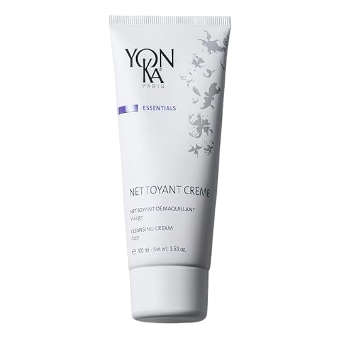 Yonka Nettoyant Creme | Cleansing Makeup Remover Cream | Remove Impurities with Calming Peppermint and Plant Glycerin | For Sensitive to Acne Prone Skin | Paraben-Free | 3.53 oz - Image 1