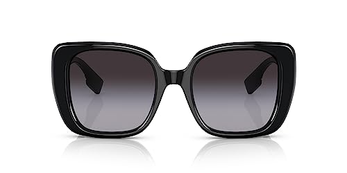 BURBERRY Sunglasses BE 4371 30018G Helena Black Grey Gradient - Image 4