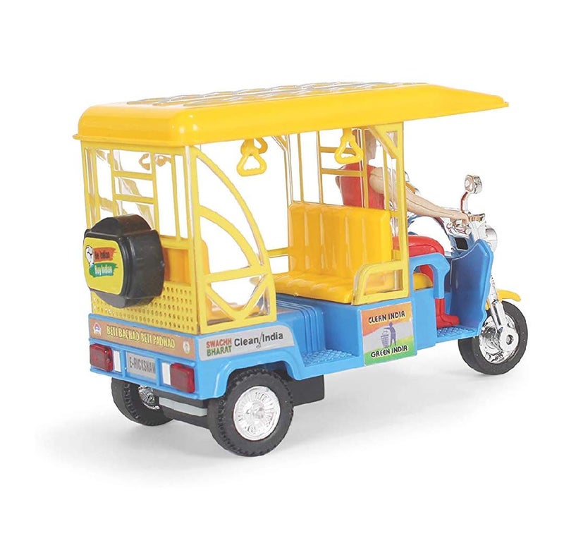 Centy Toys E Rickshaw with Realistic Design - Pull Back Action Toy - Image 5