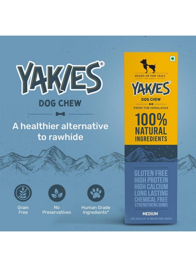 Heads Up For Tails Yakies Vegetarian Natural Dog Chew Bone - Small - 25G Each - Pack Of 3 - Image 4