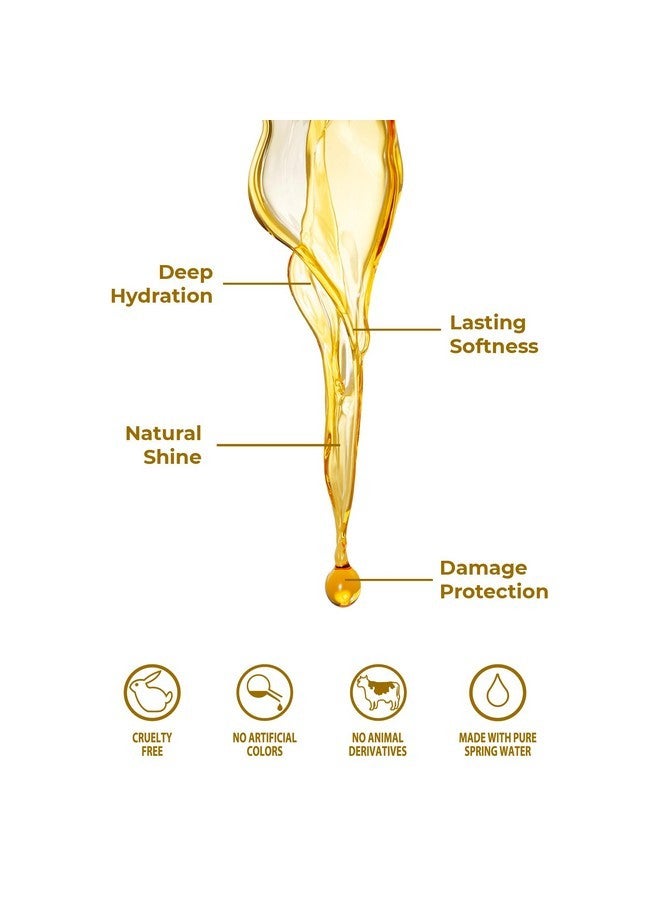 Bioland Bioland Argan Oil Shampoo - Nourishing & Revitalizing Shampoo for Treated & Dry Hair - 13.53 fl oz (400mL)  - Image 4