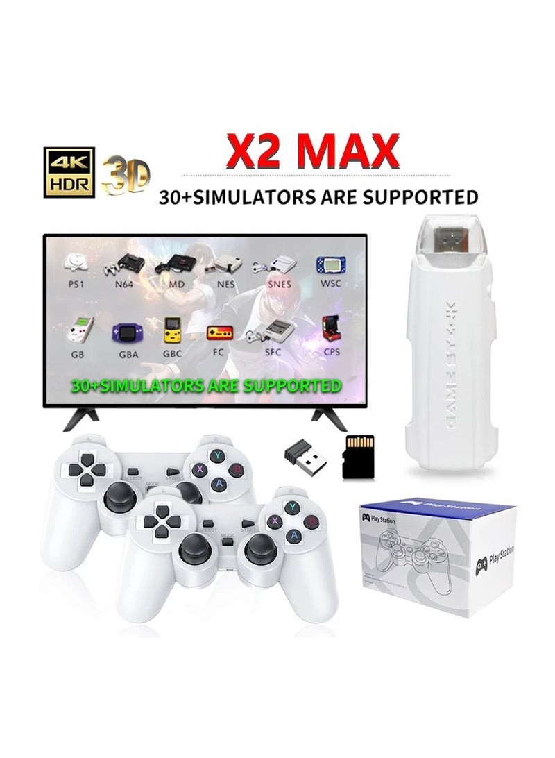 GAME X2 MAX 4K HD Video Game Console with 128GB Storage 30000 Built-in Games Wireless Controller Retro Handheld Game Player for TV and GBA - Image 2