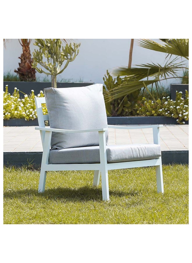 DANUBE HOME - Imperial 7-Seater Outdoor Sofa Dining Set Aluminum Frame Modern Garden Furniture Grey - Image 1