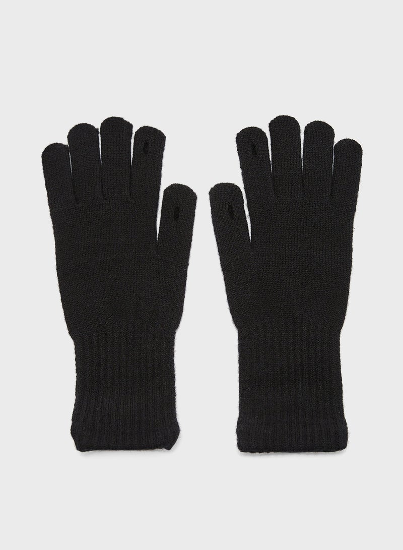 ELLA Pearl Detail Acrylic Winter Glove  - Image 3