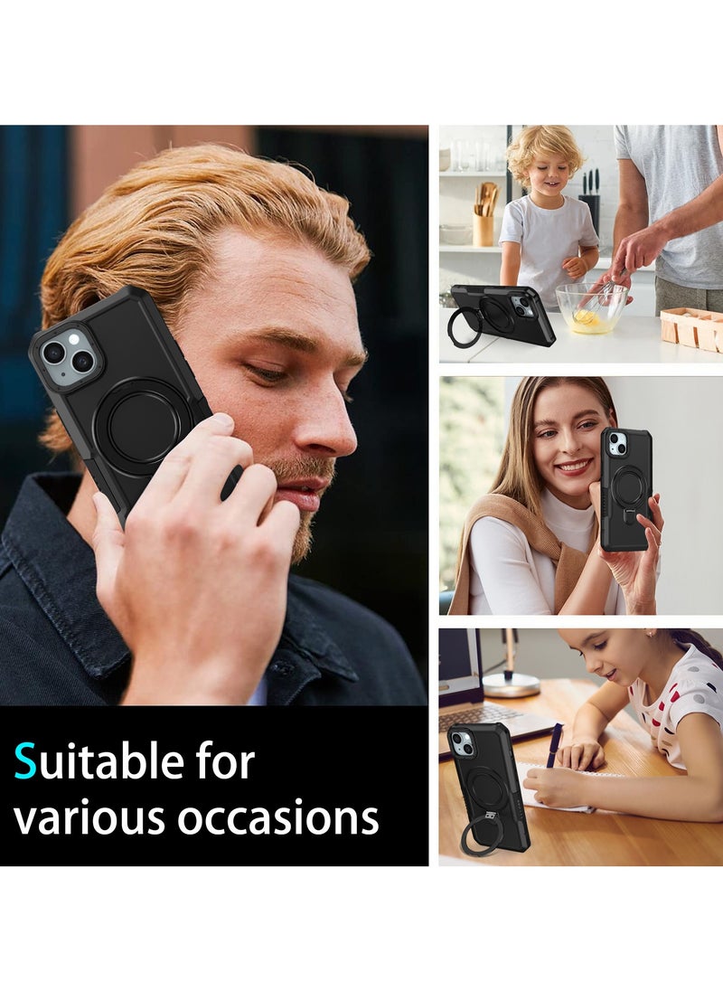 URBBKING - Protective Case Cover For Apple iphone 15 Plus  5G Black - Image 1