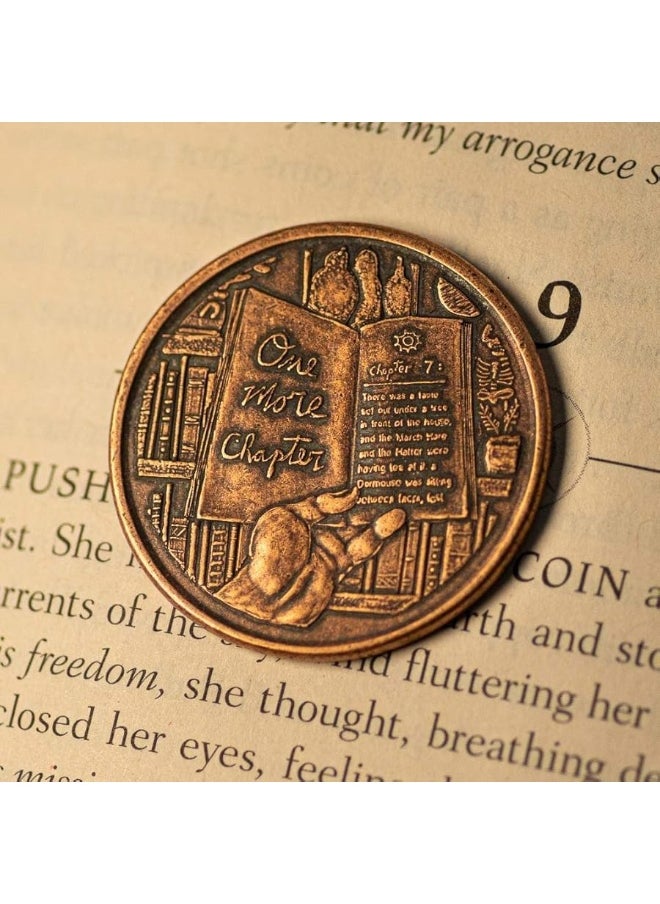 Shire Post Mint One More Chapter / Go to Bed Copper Decision Maker Coin  - Image 2