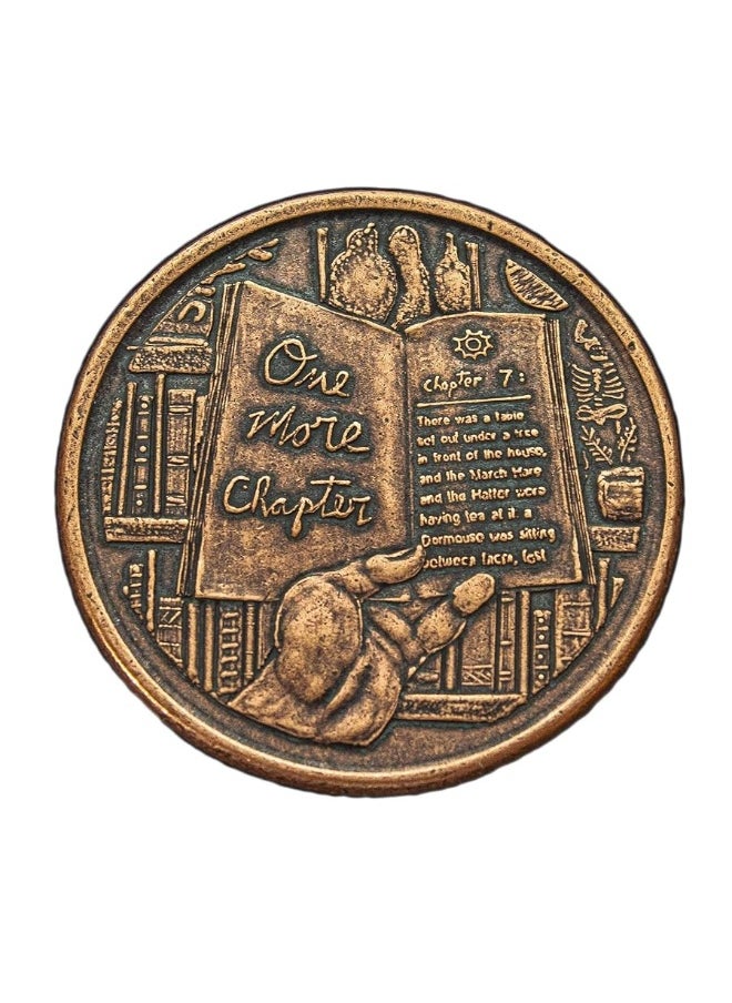 Shire Post Mint One More Chapter / Go to Bed Copper Decision Maker Coin  - Image 4