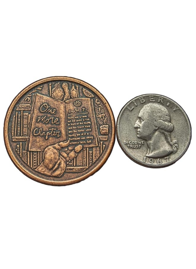 Shire Post Mint One More Chapter / Go to Bed Copper Decision Maker Coin  - Image 5