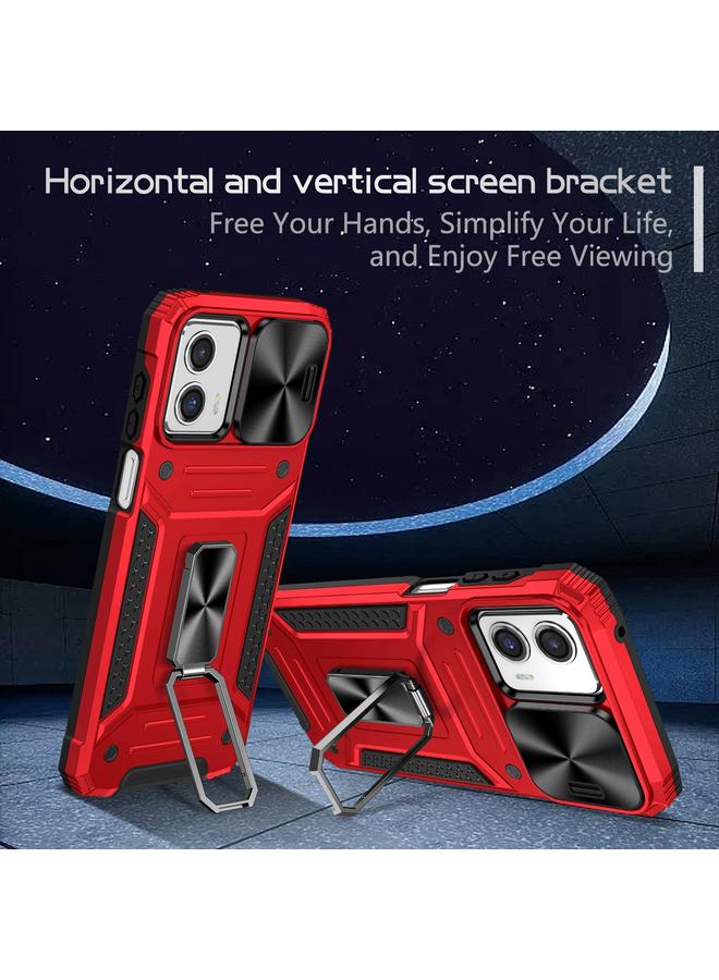 اس-توب جراب لهاتف Motorola Moto G 5G 2023 Camshield Robot TPU Hybrid PC Phone Case - Image 5