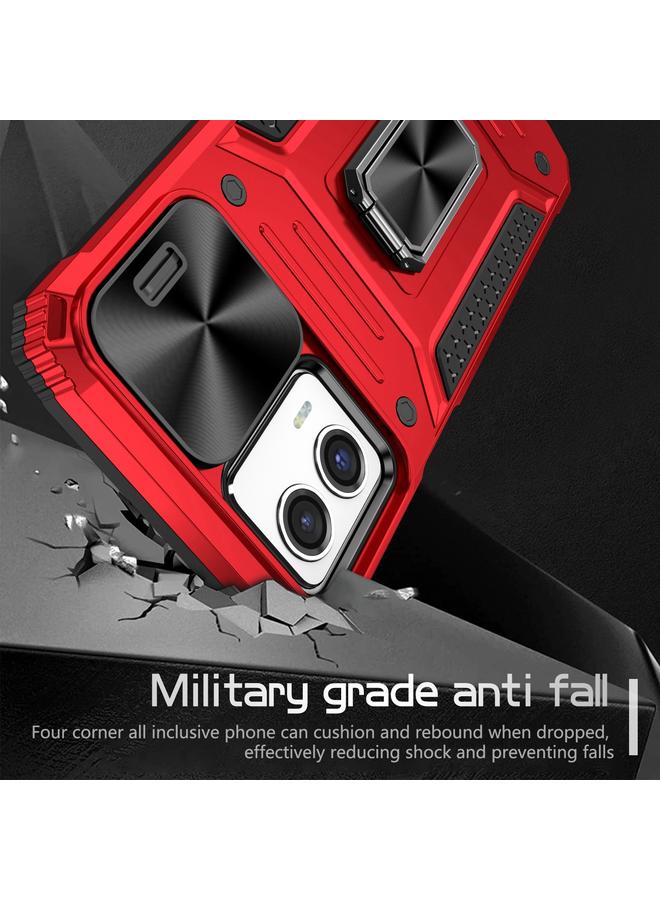 اس-توب جراب لهاتف Motorola Moto G 5G 2023 Camshield Robot TPU Hybrid PC Phone Case - Image 3