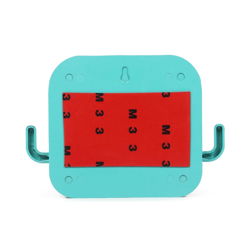 WALLVIEW TECH Wall Mounted Mobile Stand Storage Case for Remote, Multi Purpose Stand with Hole for Phone Charging (Green) - Pack of 4 - Image 5