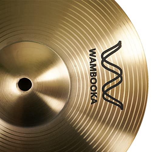 Wambooka Cymbals HCS Flat Splash 10 Inch (25.4 cm) Traditional Alloy Finish - For Students - Image 5