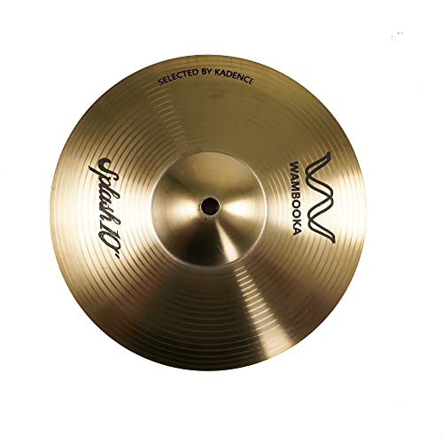 Wambooka Cymbals HCS Flat Splash 10 Inch (25.4 cm) Traditional Alloy Finish - For Students - Image 1