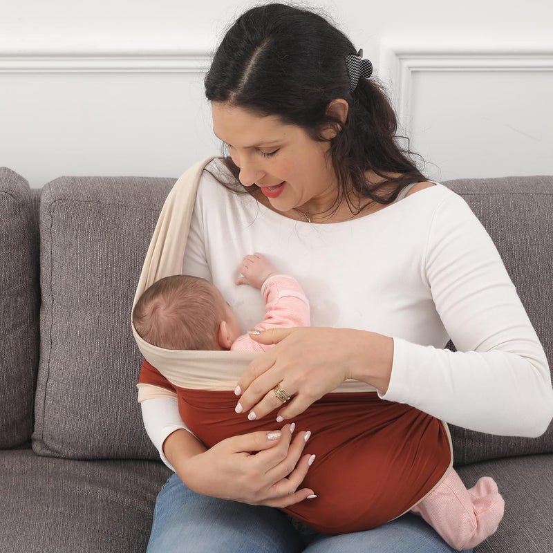 Kloovete Baby Wrap Carrier, Perfect Baby Carrier Wrap Sling for Newborn and Infant up to 35 lbs. - Image 4