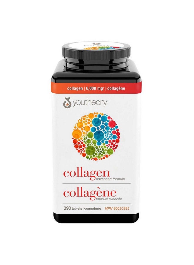 youtheory أقراص كولاجين يوتيوري المتقدمة - 390 حبة - Image 1