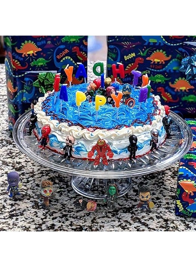 general Mini Superhero Character Superhero Action Set Toy, Avengers Figure Marvel Hero Spider-Man Figure Birthday Gift Cake Decoration for Men and Women (26 pieces) - Image 4