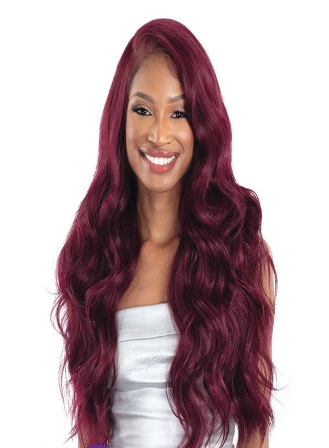 Shake-N-Go Snatched Glueless Lace Synthetic Wig - Elowyn (Color : Ffh-Copper) - Image 1