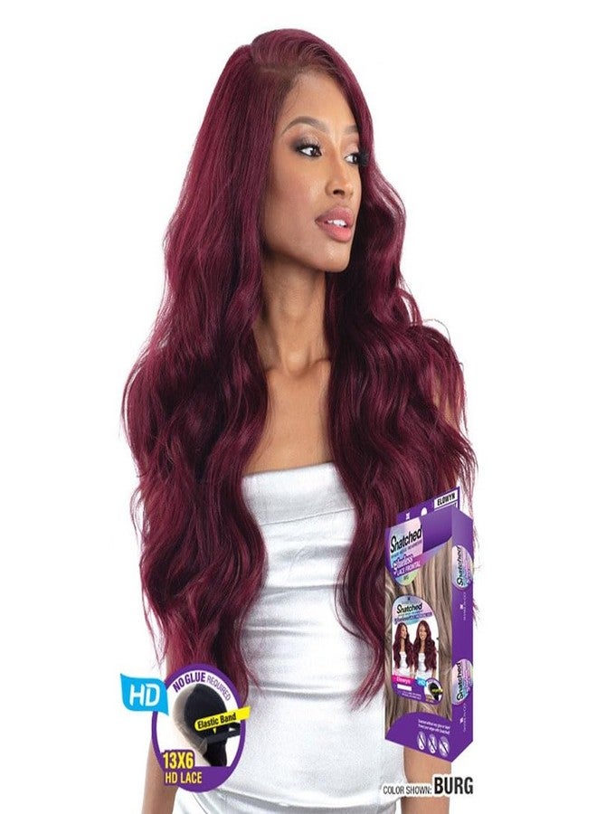Shake-N-Go Snatched Glueless Lace Synthetic Wig - Elowyn (Color : Ffh-Copper) - Image 2