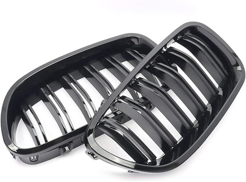 Avsty Tonee Front Kidney Grille for BMW 5 Series M5 F10 F11 F18 (2010-2016) - Gloss Black - Image 3