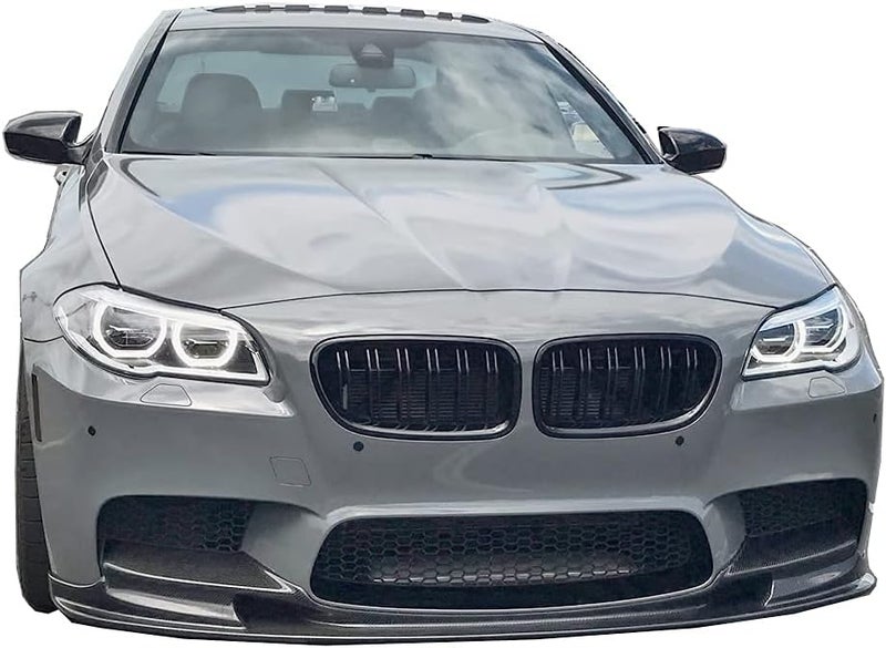 Avsty Tonee Front Kidney Grille for BMW 5 Series M5 F10 F11 F18 (2010-2016) - Gloss Black - Image 4