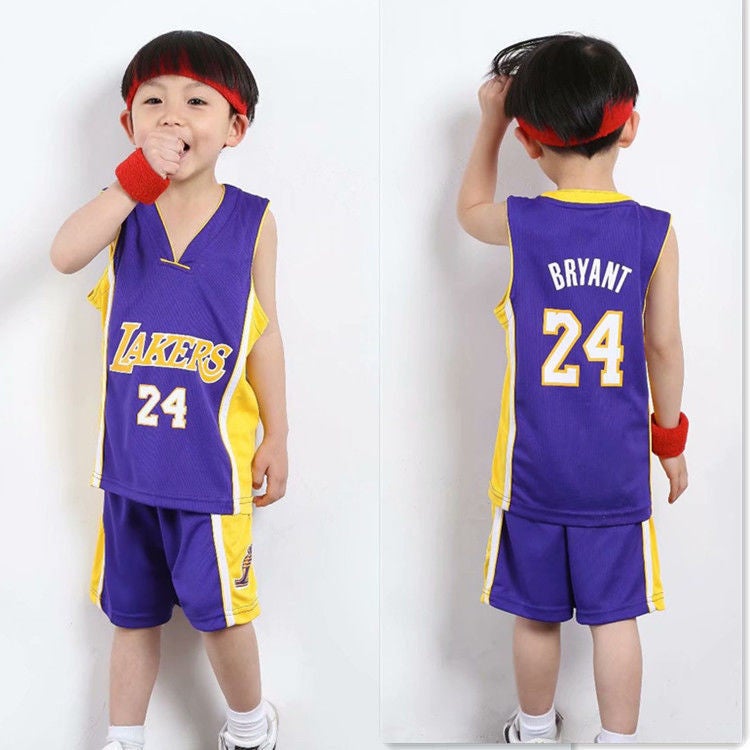 Children'S Basketball Suit Boys' Summer Clothes Breathable Sweat Absorbing Clothes For Primary School Students Sports Vest Jersey - Image 4