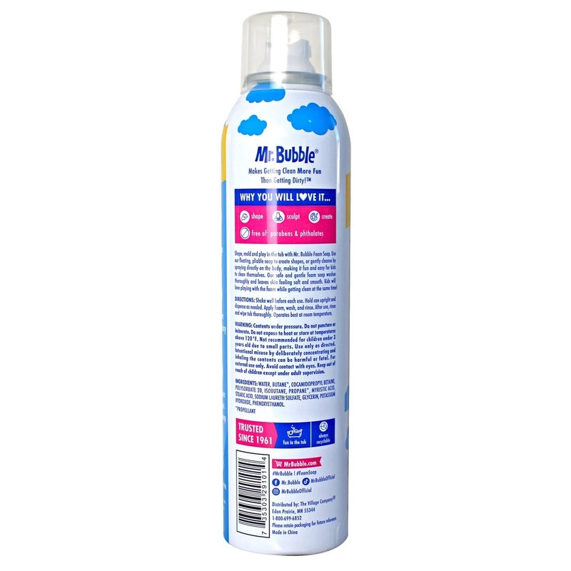 Mr. Bubble Foam Soap Extra Gentle - Image 2