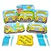 Blue Orchards School Bus Standard Party Packs 100 Pieces for 16 Guests School Bus Party Supplies School Bus Birthday Plates and Napkins School Graduation Decorations Transportation Party Blue Orchards - Image 3