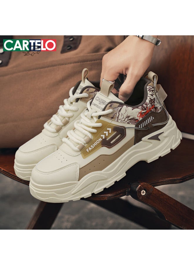 Cartelo Men's Shoes Summer Fashion Casual Shoes Men Thick-soled Breathable All-match Men's Sports Shoes Mika Size 42 - Image 2