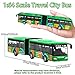 OTONOPI City Bus Toy for Kids 164 Scale Die Cast Metal Pull Back Vehicles Model Cars Toys Educational Gift 3 Pack Friction Powered Cars Play Toys for Kids Boys Girls Ages 3 up - Image 4