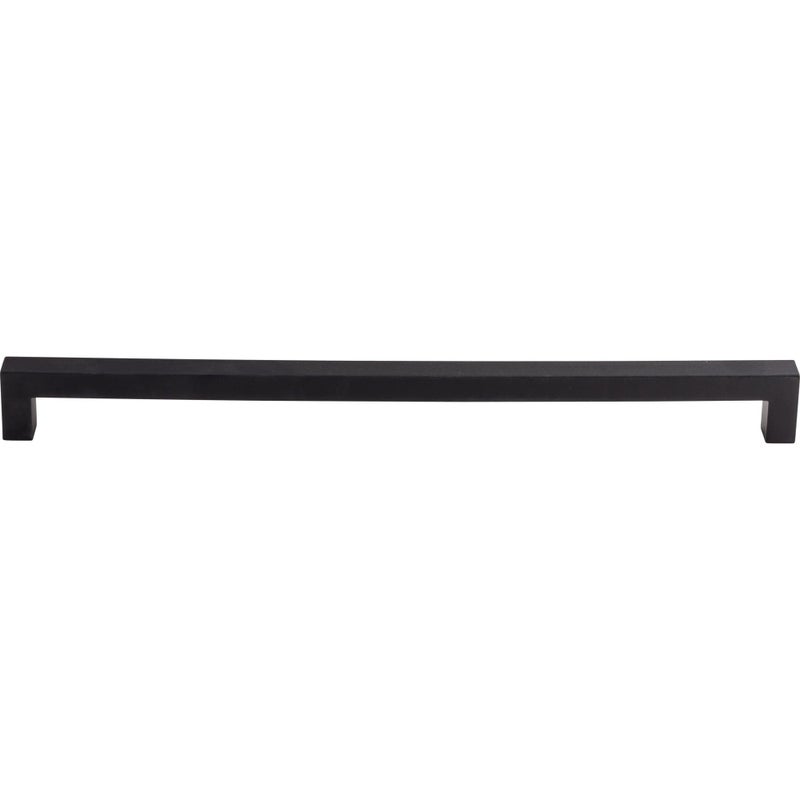 Top Knobs M1840 Nouveau III Collection 12" Square Bar Pull, Flat Black - Image 1