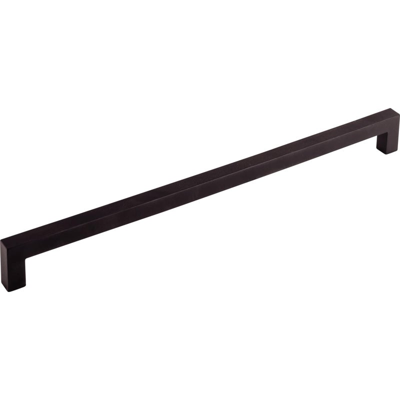 Top Knobs M1840 Nouveau III Collection 12" Square Bar Pull, Flat Black - Image 2