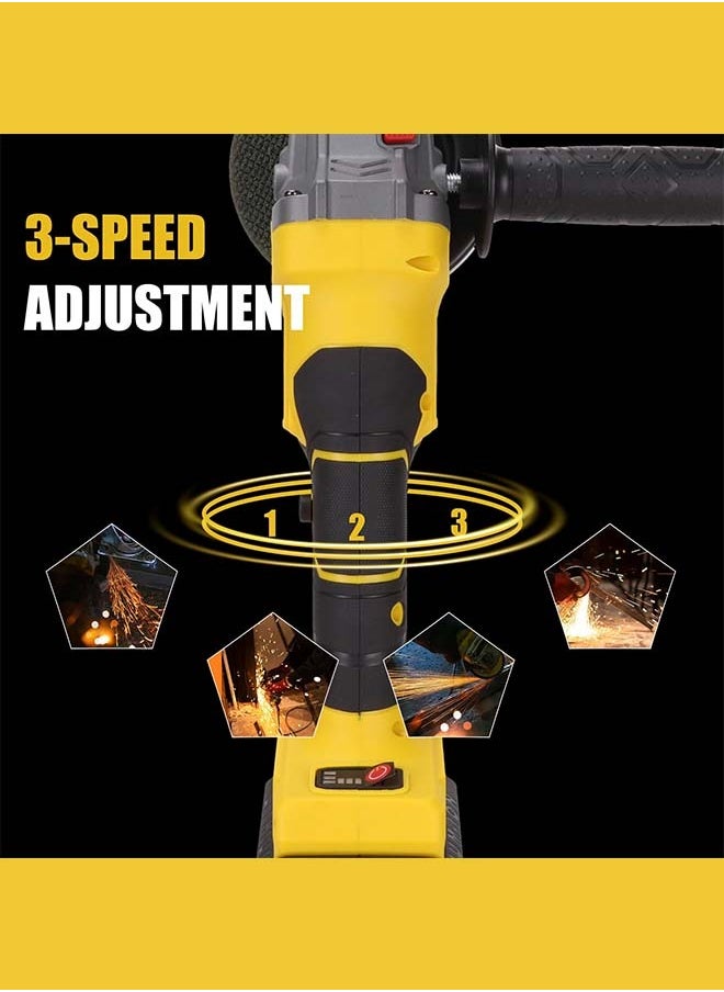 JINSOO - JINSOO high-power rechargeable wireless grinding machine, 3/8-inch brushless electric drill, with lithium battery and charger, industrial-grade Angle grinding machine and electric drill 2-in-1 multi-functional set - Image 1