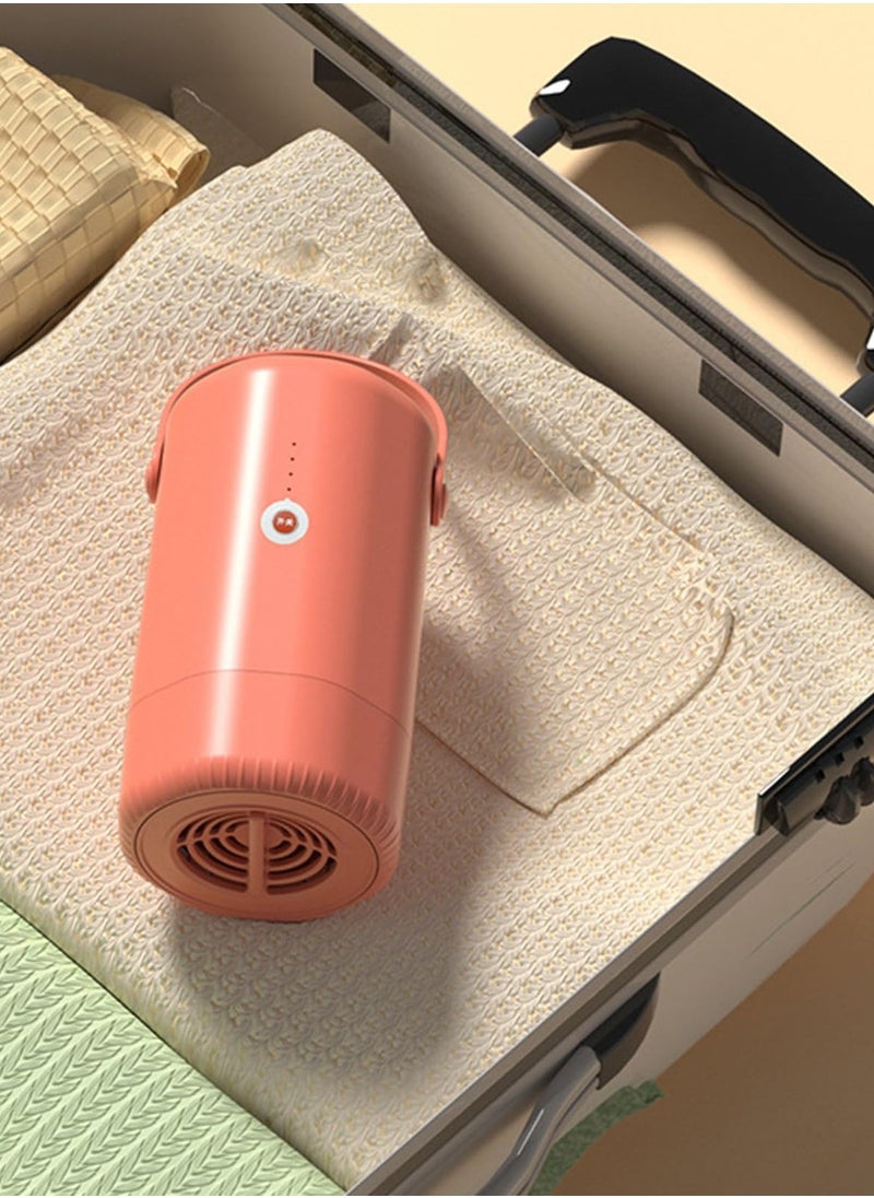 SYOSI Portable Dryer Machine for Clothes, Portable Clothes Dryer for Apartments, Portable Small Mini Dryer Machine, Travel Clothes Dryer, Suitable for Socks, Tank Tops, Panties, Underwear (Orange)  - Image 5