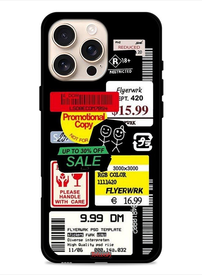 Tolwak Apple iPhone 16 Pro Protective Case Cover Promotional Sticker - Image 1