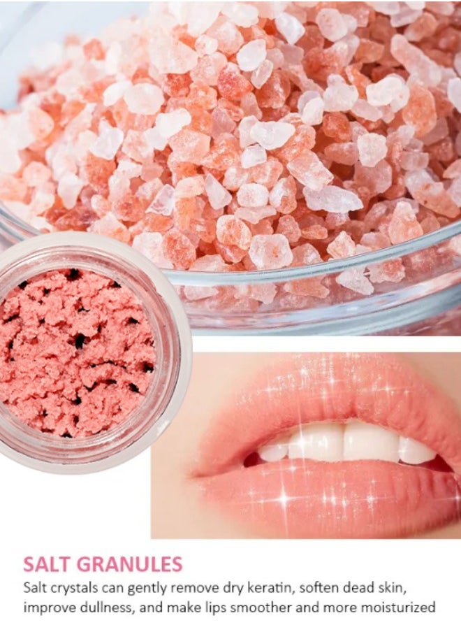 Kormesic Himalayan Salt Lip Scrub Exfoliates, Hydrates, Unisex Rich in Himalayan Salt, Vitamin C, Olive Oil Suitable for all skin types  - Image 4