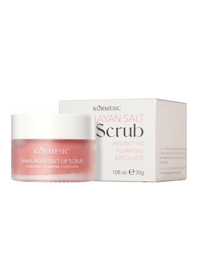 Kormesic Himalayan Salt Lip Scrub Exfoliates, Hydrates, Unisex Rich in Himalayan Salt, Vitamin C, Olive Oil Suitable for all skin types  - Image 2