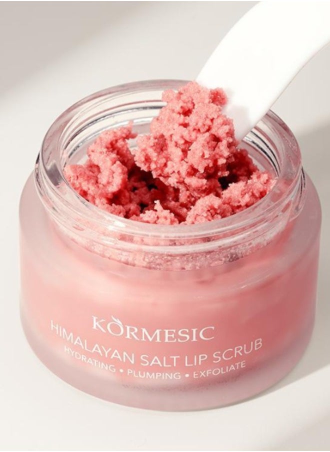 Kormesic Himalayan Salt Lip Scrub Exfoliates, Hydrates, Unisex Rich in Himalayan Salt, Vitamin C, Olive Oil Suitable for all skin types  - Image 5