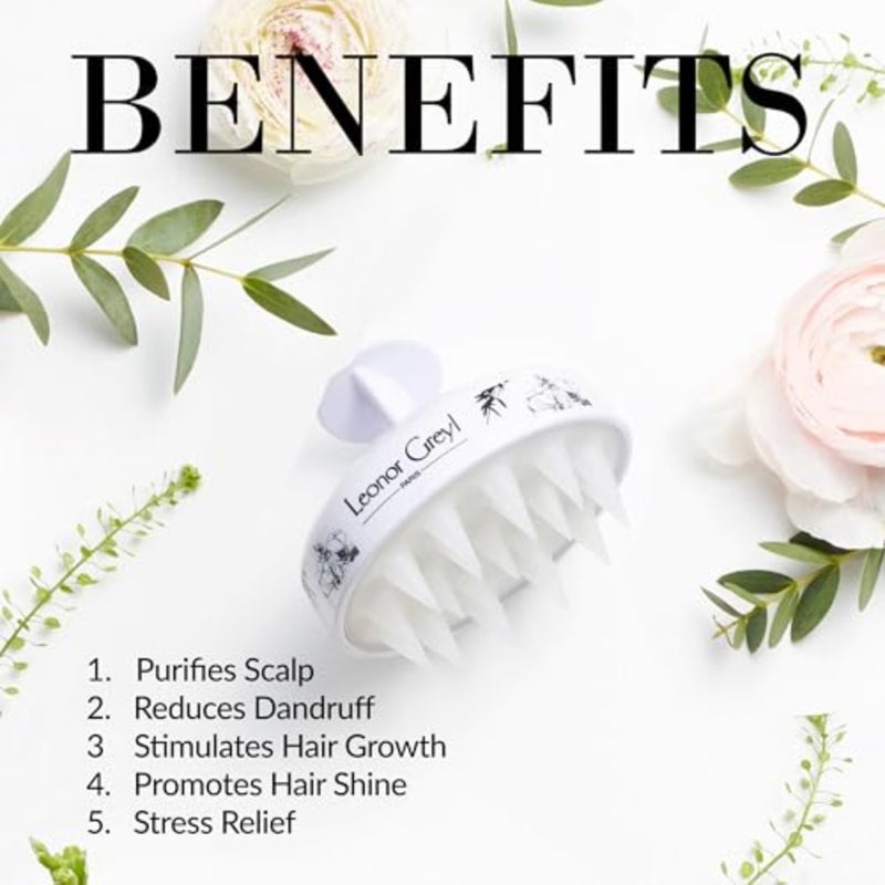 Scalp Massager Hair Growth by - Award Winning Luxury Scalp Massager Brush. Purifies and Stimulates the Scalp to Promote Hair Growth, Shine and Strength - Image 2