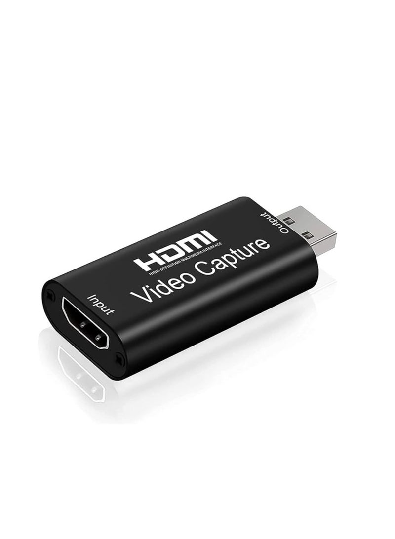 Terabyte 4K HDMI Video Capture Card, Cam Card Game Capture Card Audio Capture Adapter HDMI to USB 2.0 Record Capture Device for Streaming, Live Broadcasting, Video Conference, Teaching, Gaming - Image 2