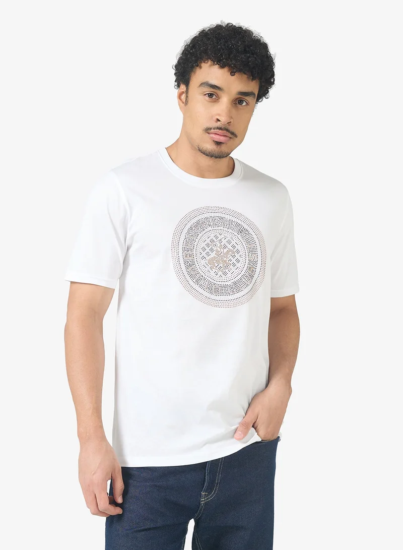 Graphic Crew Neck T-Shirt