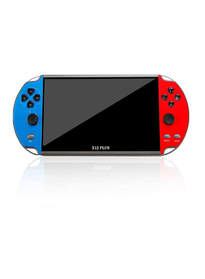 Video Game Console, X12 Plus 7 inch, Built in 7000 Games, 16GB Handheld Double Joystick Game Controller, Spupport AV Output, TF Card, Music E-book  - Image 1