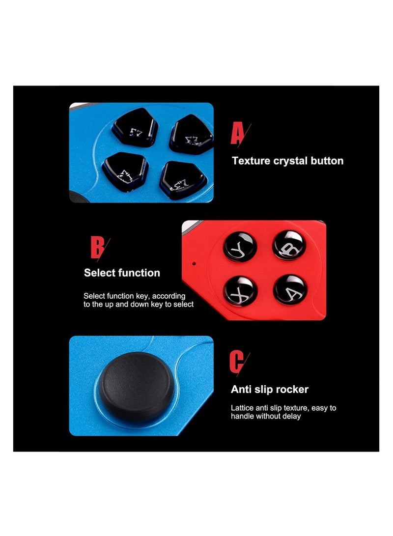 Video Game Console, X12 Plus 7 inch, Built in 7000 Games, 16GB Handheld Double Joystick Game Controller, Spupport AV Output, TF Card, Music E-book  - Image 4